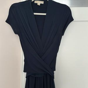 Michael, Michael Kors, blue dress with tie - size 2
